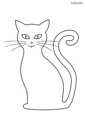 Dibujos de gatitos para imprimir, masquelibros